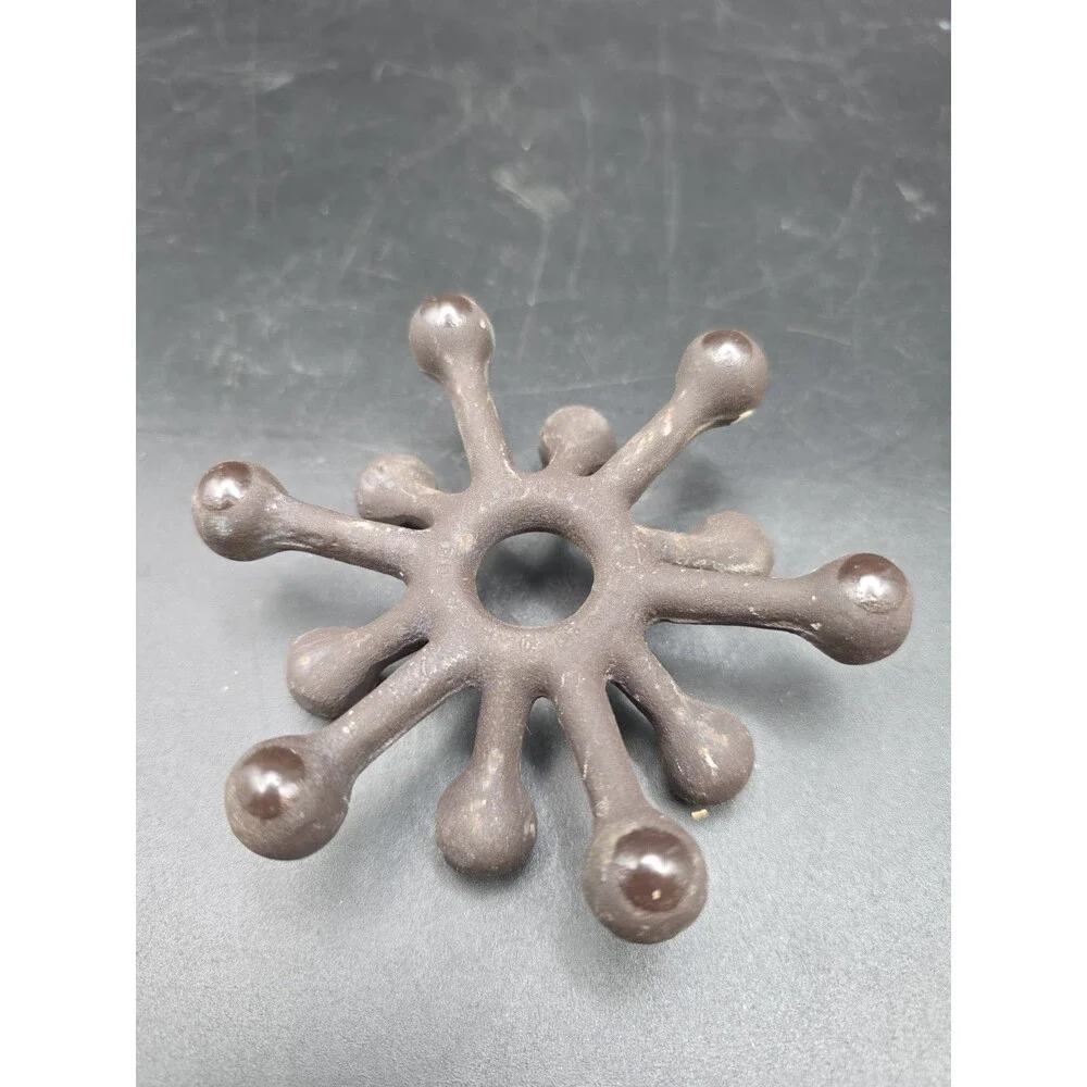 Vintage Dansk Designs Cast Iron “Spider” Candle Holder